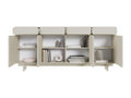 Sideboard - 200 cm - 4 doors - beige - Soft Furniture