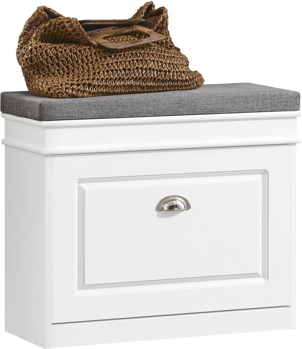 SoBuy FSR82-KW Shoe Bench with Padded Cushion