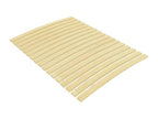 Solid poplar wood slatted bed base - Decoauthentic for peaceful nights - 90x200