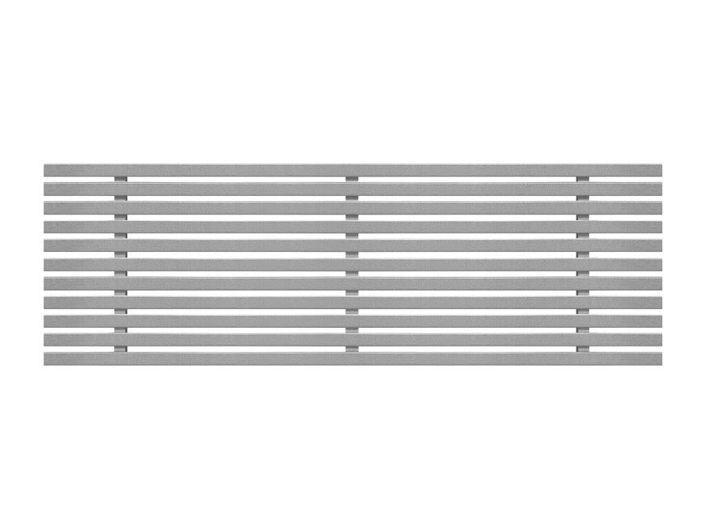 Decoepure Recycled Wood Headboard, Japanese Pallet Style, 160x46cm, Fits 150/160cm Beds - Grey Spikes