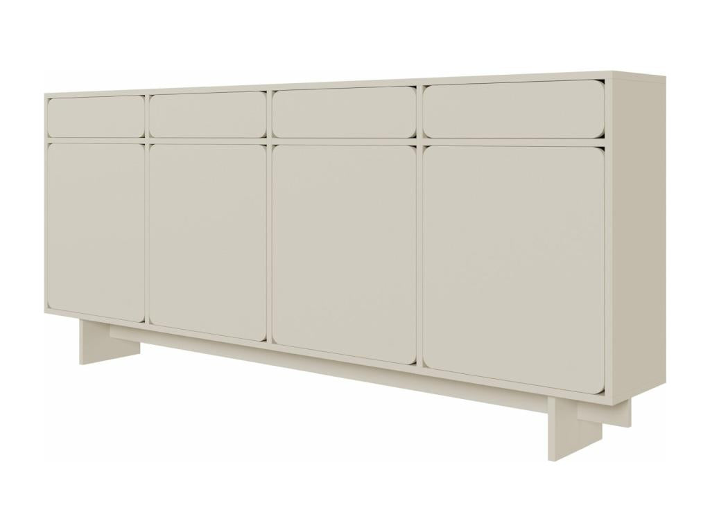 Sideboard - 200 cm - 4 doors - beige - Soft Furniture