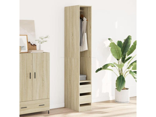 Artetmeuble-robe Sonoma oak 30x50x200 cm engineered wood