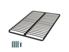 Cheneclair bed base with legs, 140x190 cm, Cheneclair - 40 Cheneclair wood - Made in France