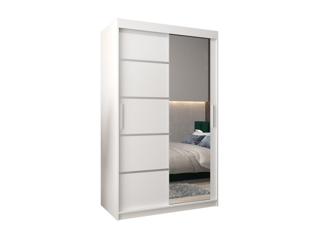 Wardrobe - Silver/White