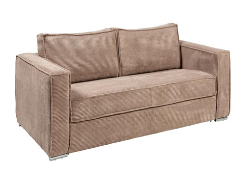 Urbideco 3-seater express convertible sofa in corduroy velvet - 140 cm sleeping area - 22 cm Urbideco mattress