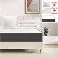 IZTOSS Memory Foam Mattress Set 90x190 Memo HR + Duvet 140x200 + Pillows 60x60