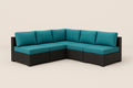Sofa - Black/Turquoise
