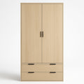 Wardrobe - light oak (1)