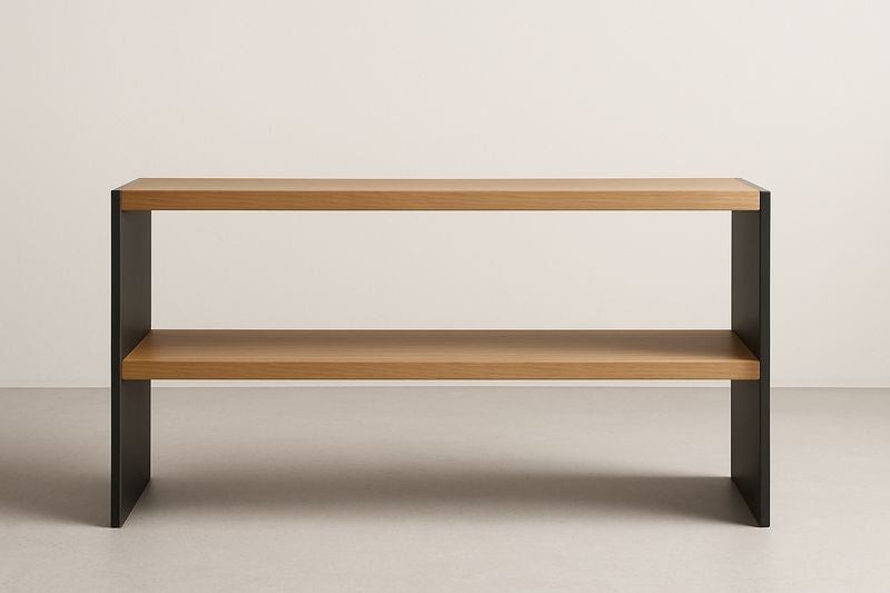 Table - Natural Wood/Black