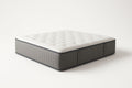 Rectangular memory foam mattress, white/grey, 200x150x20 cm