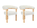 Chair Set - White/Light Natural