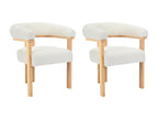 Chair Set - White/Light Natural