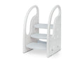 Plastic step stool, 2/3 steps, with armrests, eco-friendly materials, 44*44*72cm