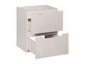 Decoepure 50cm vanity unit with 2 drawers