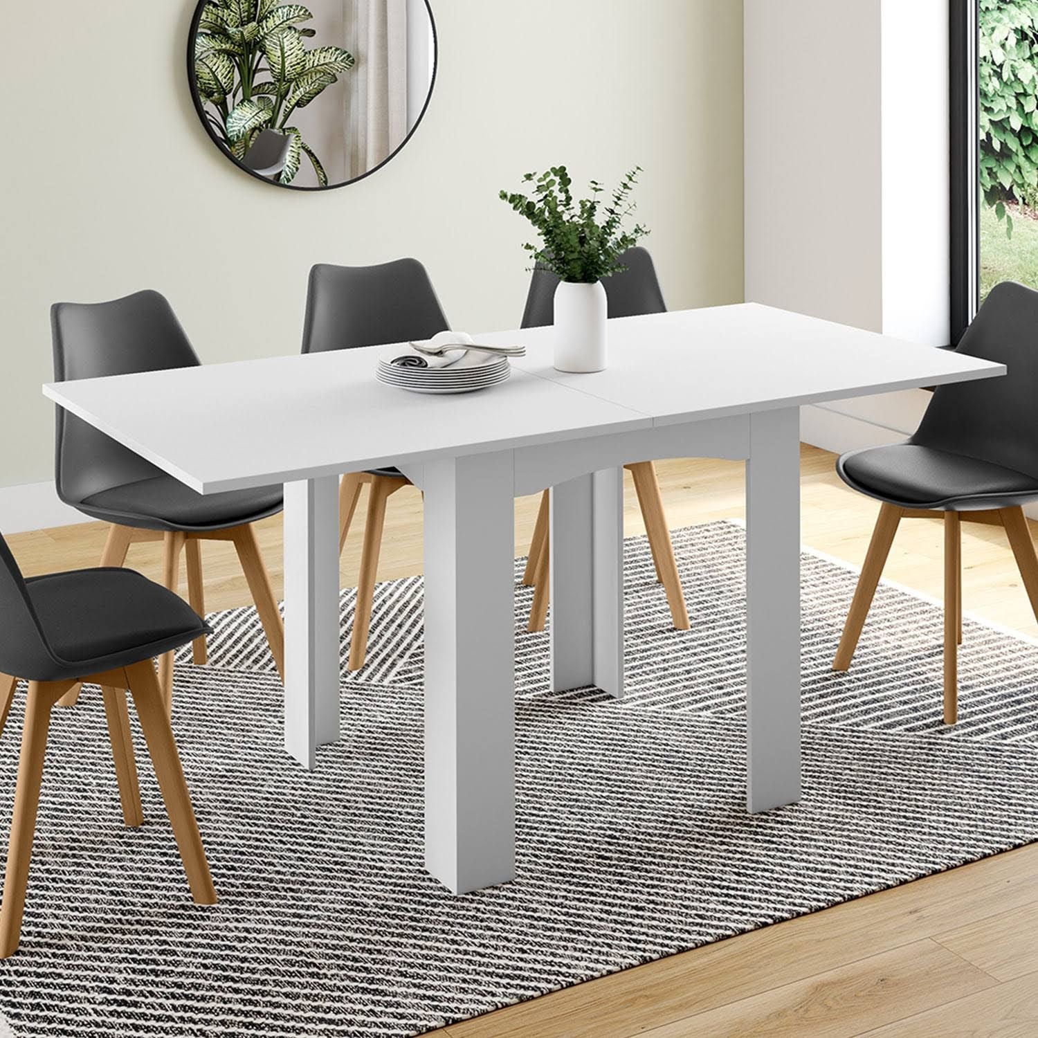 Table - White/Grey (1)