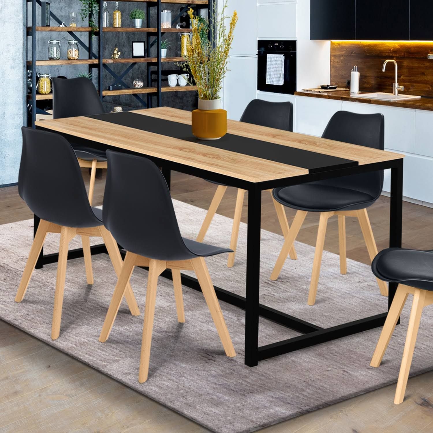 Table - Black/Wood