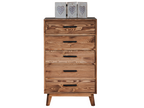 Nostalgia 5-drawer chest - Wood