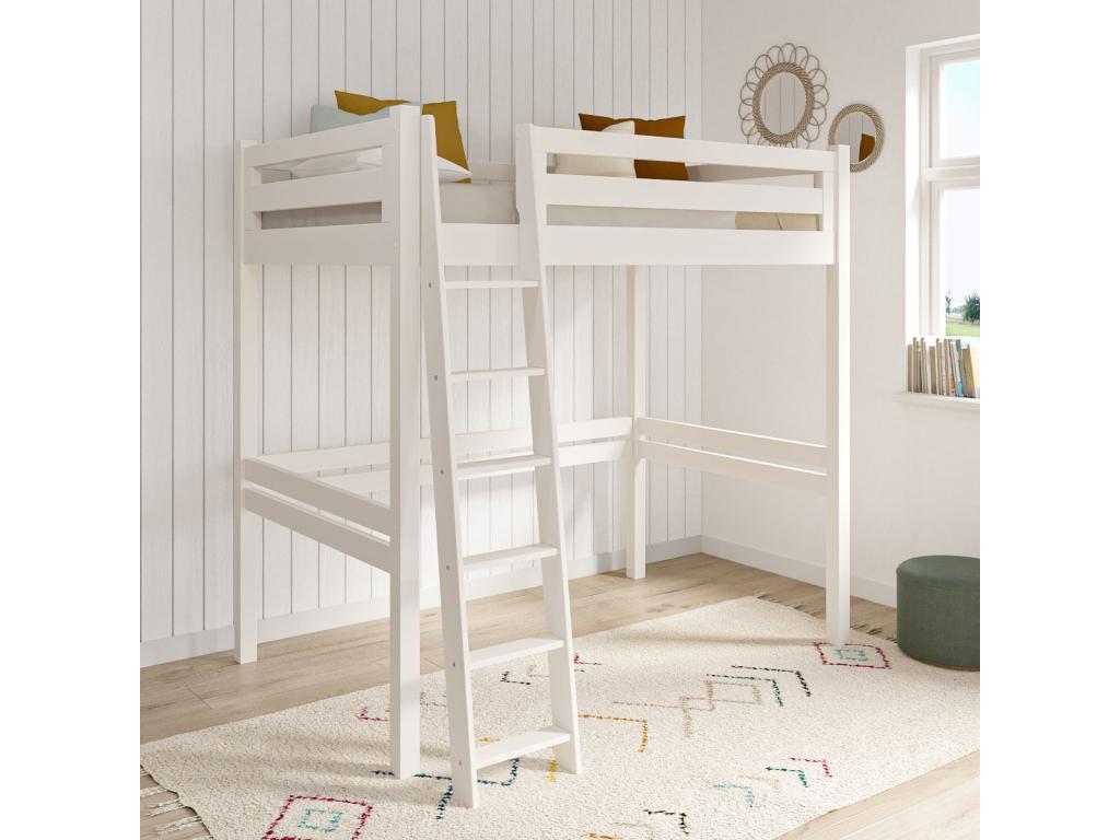 Loft Bed - White (1)