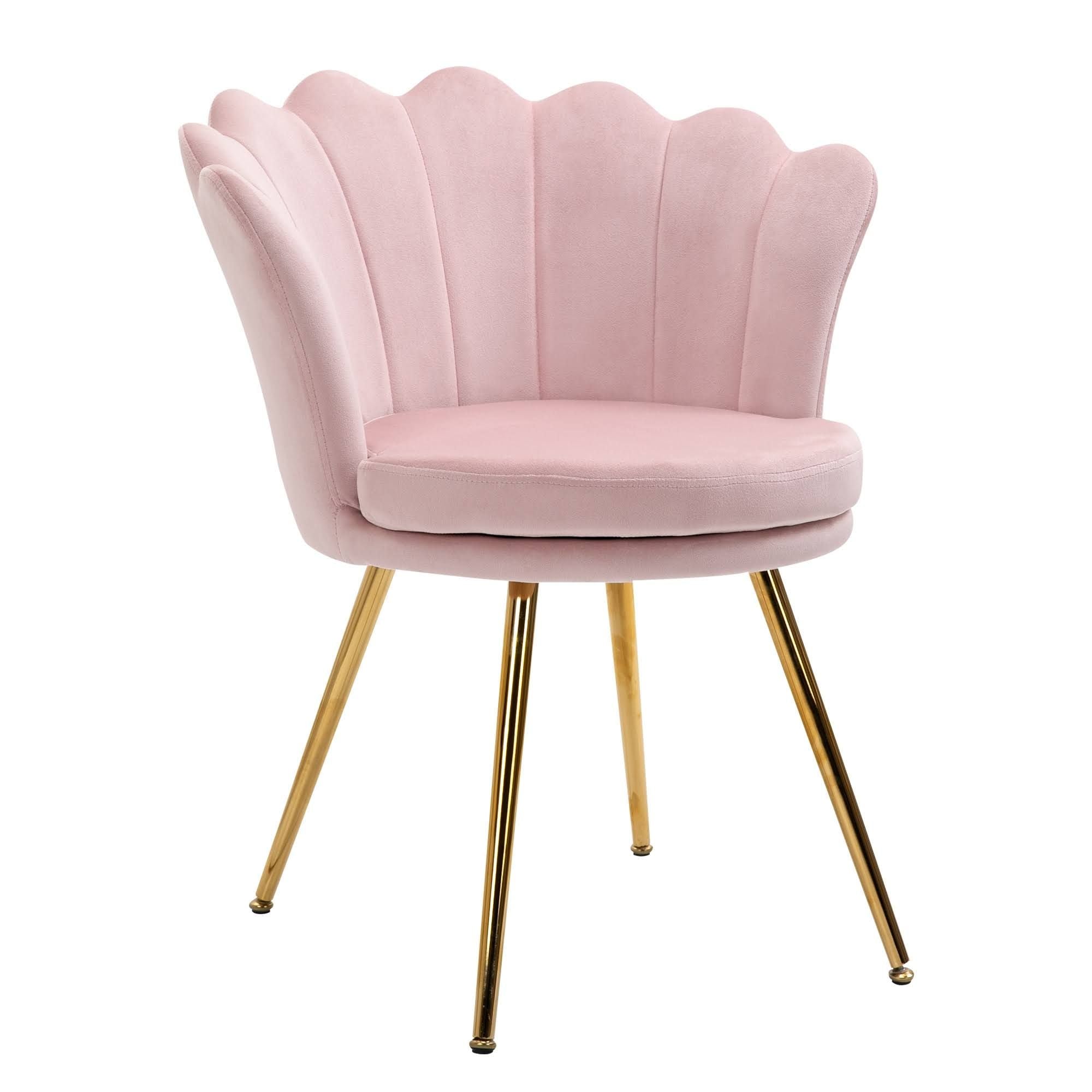 Chair Set - Powder Pink/Gold