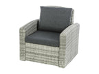 4-seater garden furniture set in woven resin by Mobiliercosy - Mobiliercosy