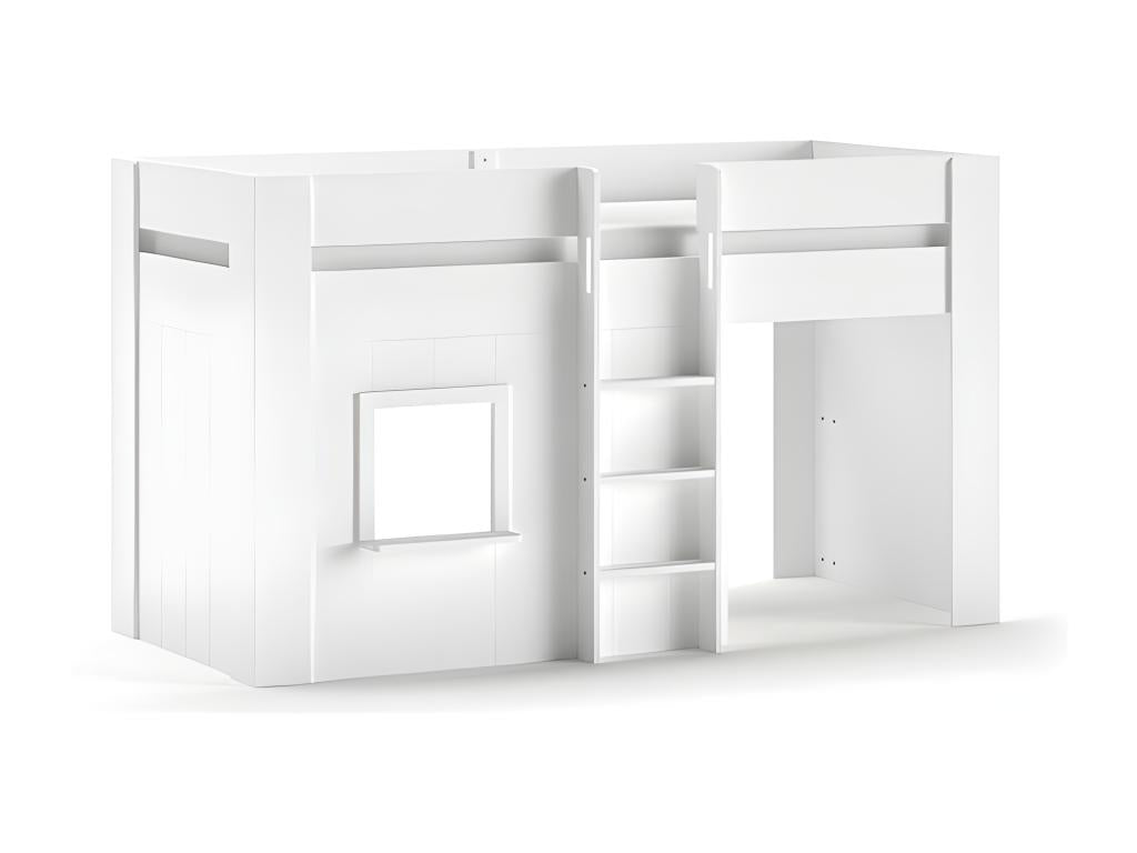 Loft Bed - White (3)