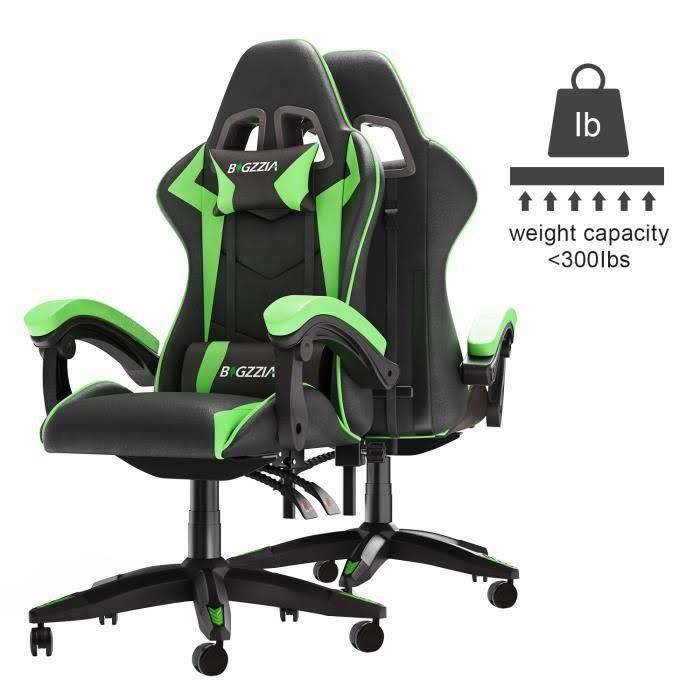 Chair Set - Black/Green