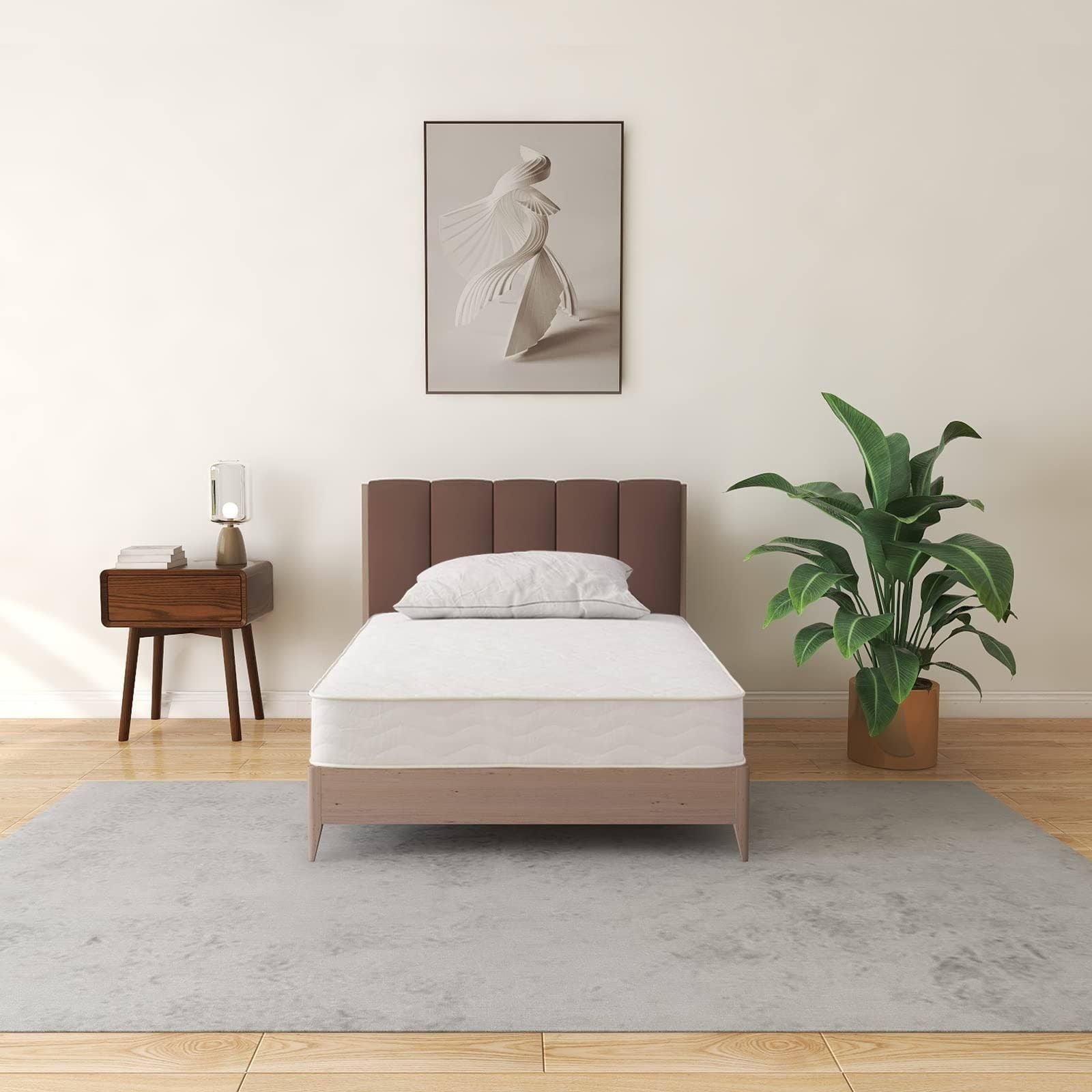 IZTOSS Mattress 90x190cm - Thickness 17cm - Luxury Memory Foam Mattress for Adults and Children - 7 Comfort Zones Adaptive Memory Foam (