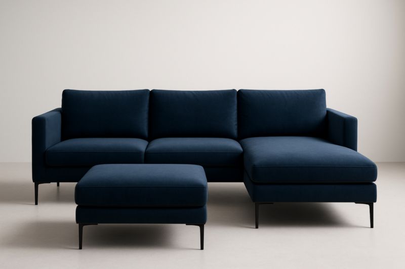 Sofa - Blue (1)