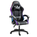 Amstrad Ultimate Gaming Chair - BK - LED - Black and Grey