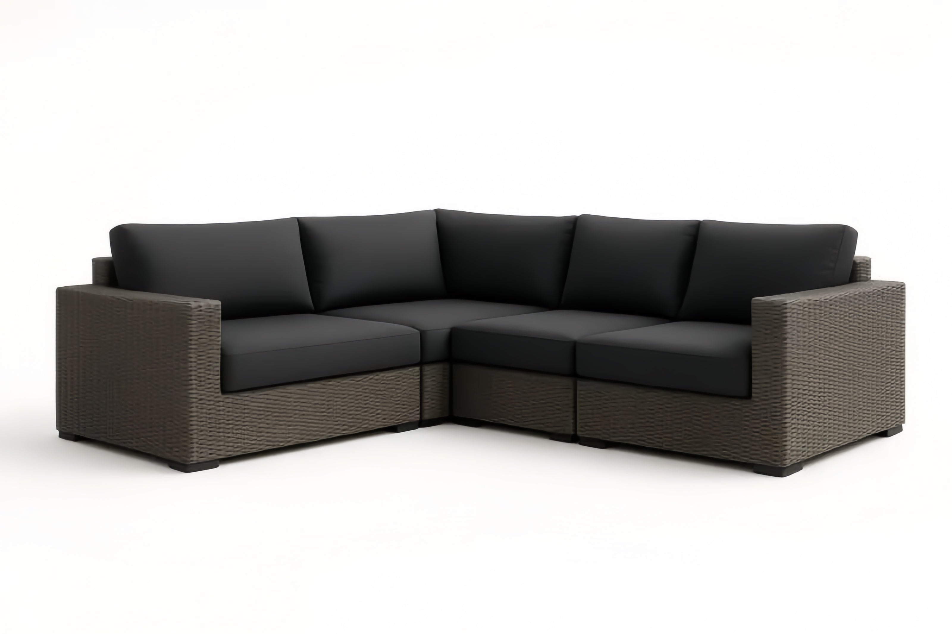 Sofa - Dark Brown/Black