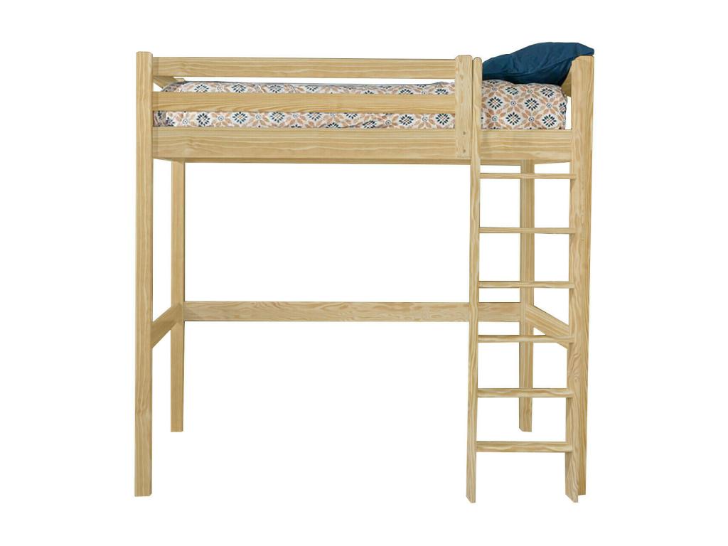 Loft Bed - Light Natural