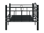 Black Metal Daybed 90*200 3