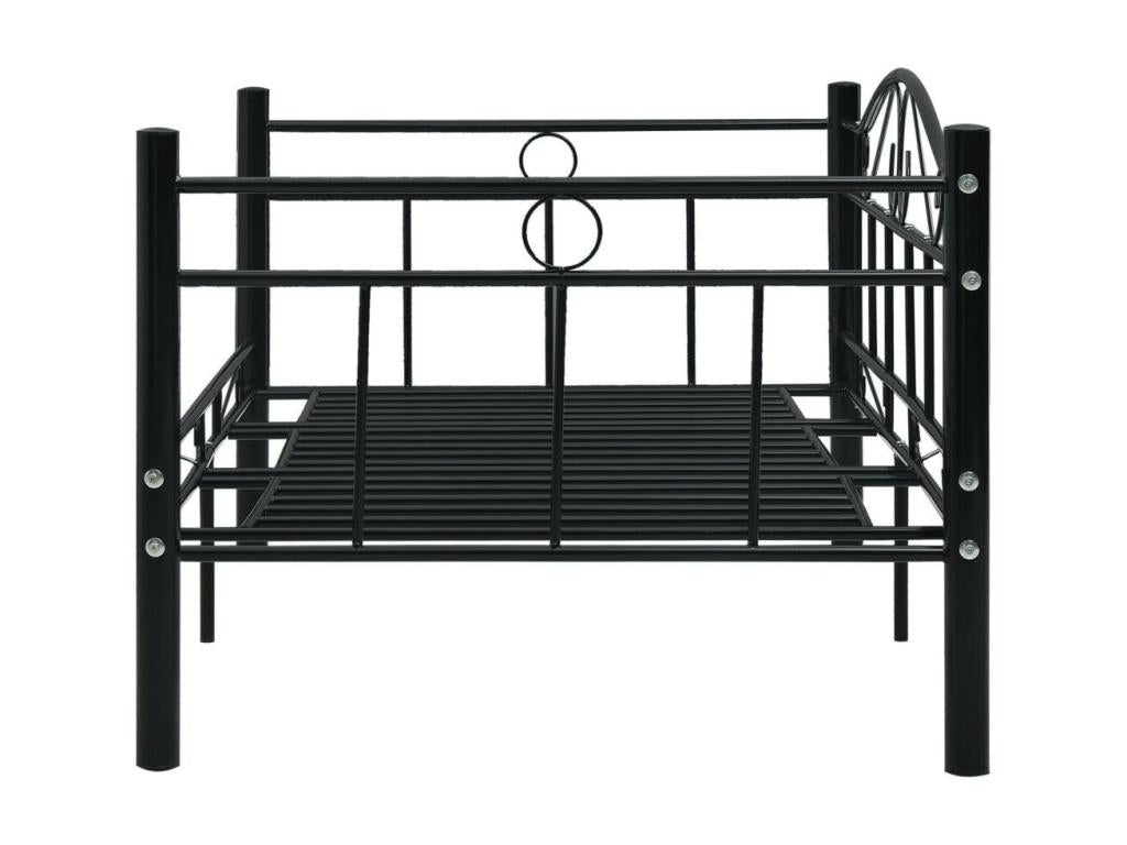 Black Metal Daybed 90*200 3