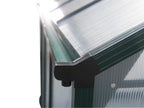 Zenmobilier polycarbonate greenhouse, Fir Green, 7.67 m²
