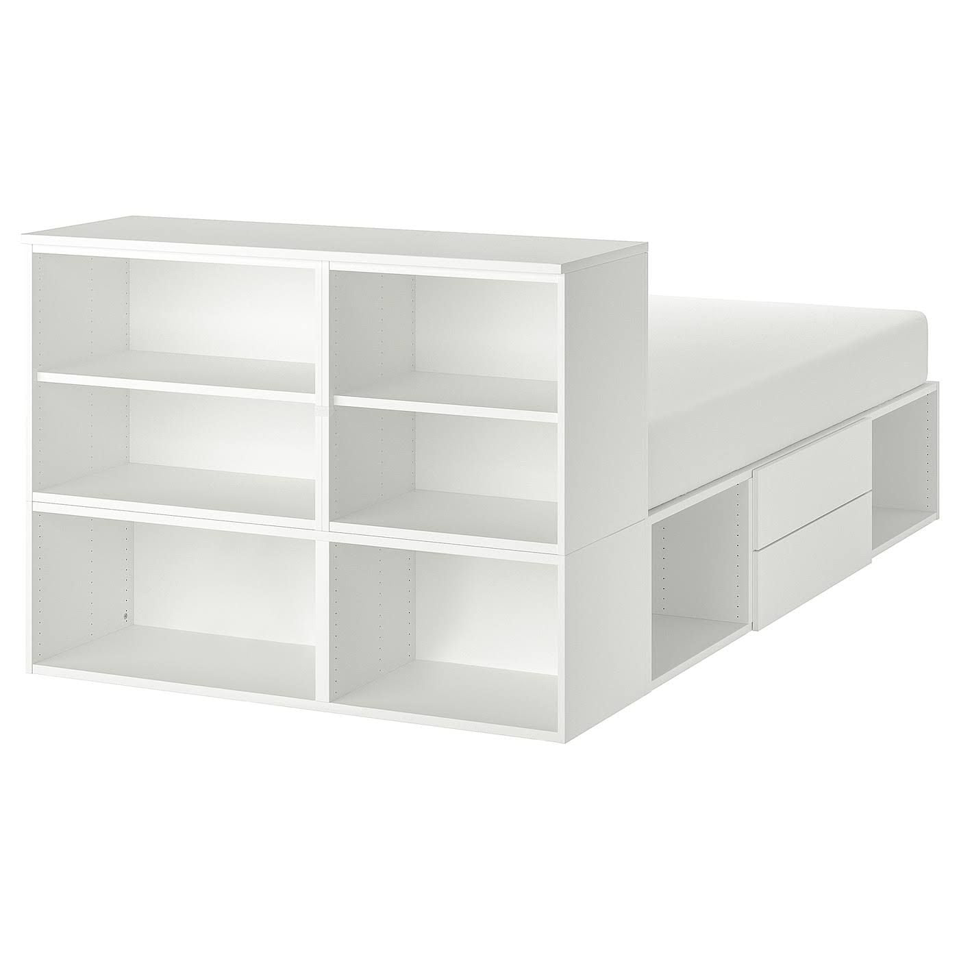 IKEA PLATSA bed frame with 2 drawers