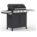Gas barbecue on legs, 3 burners, 11.4 kW - STELLA3201 - BARBECOOK