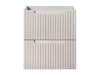 Decoepure 50cm vanity unit with 2 drawers
