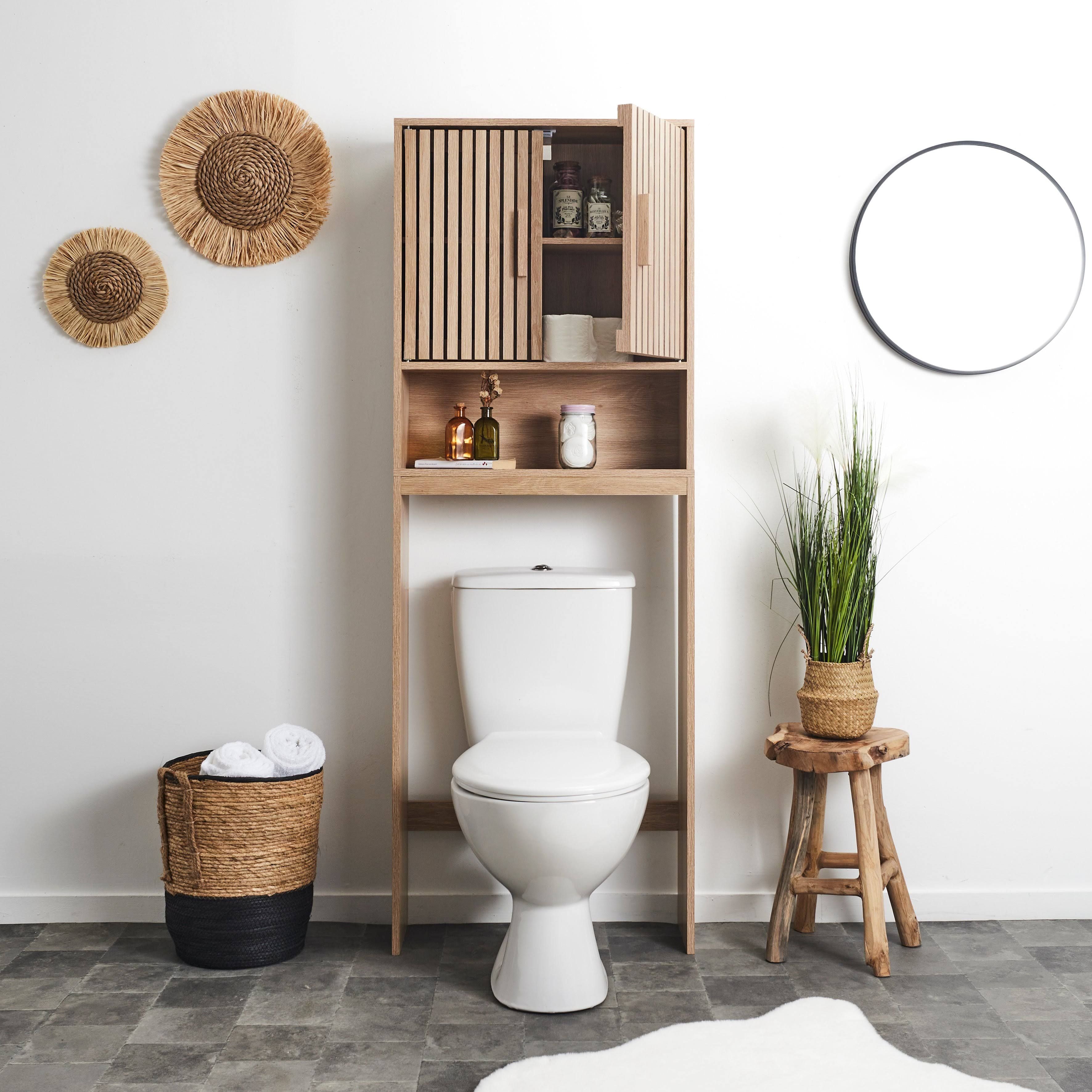 The Home Deco Factory Klaus Wooden Toilet Unit