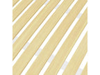 Solid poplar wood slatted bed base - Decoauthentic for peaceful nights - 90x200