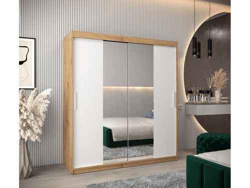 Mobiliercosy 1 Sliding Door Wardrobe 200/180/62 2 doors (Mobiliercosy/White)