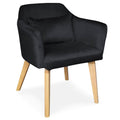 Chair Set - Black/Wood