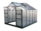 Zenmobilier polycarbonate greenhouse, Fir Green, 7.67 m²