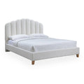 Sulia Sheepskin Effect Double Bed - Decorative Furniture