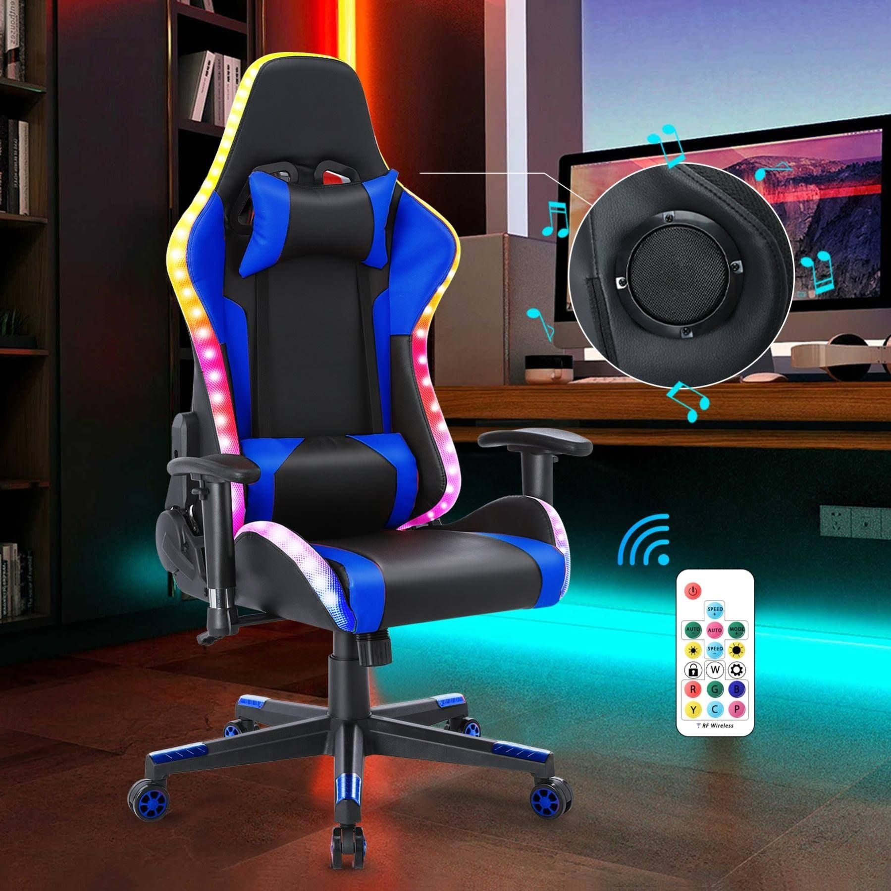 Chair Set - Black/Blue