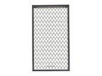 Black Kitchen Cabinet 40x72 Printed Front - Grey Waves Curtain Colour 810