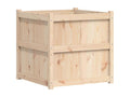 Outdoor planter 70*70*70 solid pine wood