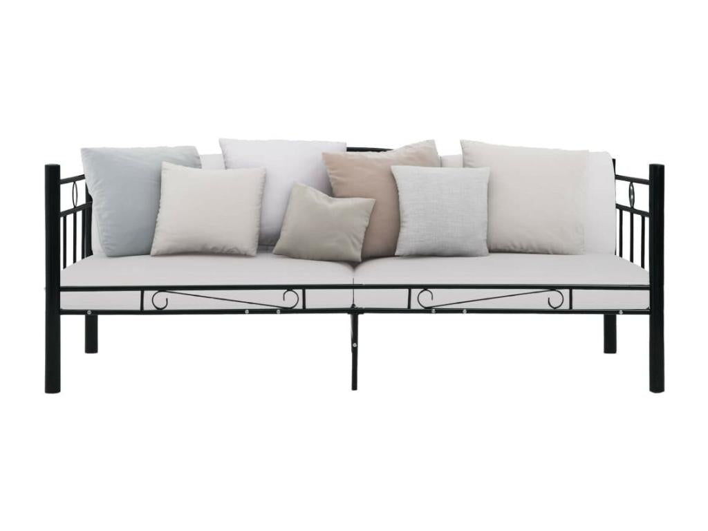 Black Metal Daybed 90*200 3
