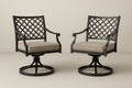 Chair Set - Black/Beige Grey
