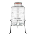Retro Glass Water Dispenser with Base, 8.5 L - Olympia