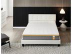 Mattress + Bed Set with Headboard 140*200 Cm, Yspilon Firm 28cm Thick